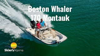 2023 Boston Whaler 170 Montauk Walkthrough [upl. by Blus406]