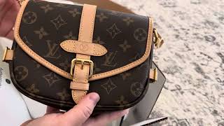 Louis Vuitton Saumur BB Unboxing from eBay [upl. by Araeic859]