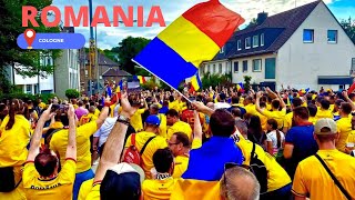 EURO 2024 Romania  Cologne Fan Zone and Fan Walk [upl. by Arlyne119]