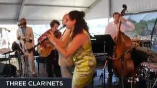 3 Clarinets Ken Peplowski  Evan Christopher  Anat Cohen  Swing That Music Louis Armstrong live [upl. by Adroj175]