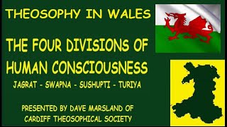 Theosophy The Four Divisions of Human Consciousness Jagat  Swapna  Sushupti  Turiya [upl. by Jorge426]