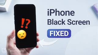 How to FIX iPhone Black Screen without losing data Fix iPhone Black Screen of Death [upl. by Eadahs748]