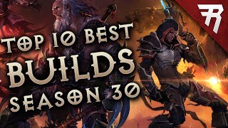 Top 10 Best Builds for Diablo 3 Season 30 All Classes Tier List 277 [upl. by Genna101]