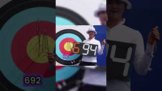 🏹 RecordBreaking Archery by South Korean at Paris Olympics 2024 Paris2024 Archery [upl. by Aroon670]