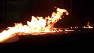 Gacoflex U69 Burning for ASTM E 108 [upl. by Eenhat621]