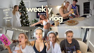 weekly vlog  in my reading era  putting up the christmas tree  new training plan conagh kathleen [upl. by Joiner]