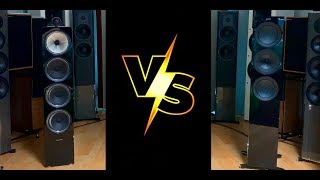 SOUND BATTLE BampW 702 S2 vs KEF R7 4K HD Audio And the winner is [upl. by Ecirtal]