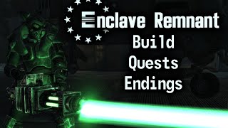 New Vegas Enclave Remnant Faction Build Guide [upl. by Esorylime]