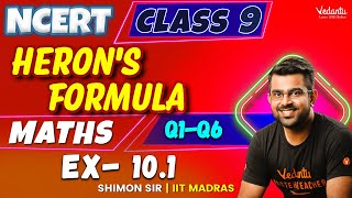 Herons Formula  Exercise 101  Class 9  CBSE 2025 🌟 Shimon Sir [upl. by Autumn161]