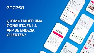 📱 ¿Cómo hacer una consulta en la App de Endesa Clientes [upl. by Urbannai]