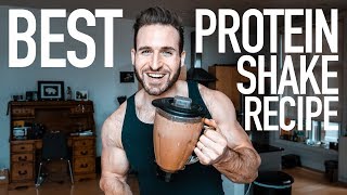 HOW TO MAKE A PROTEIN SHAKE  BEST CHOCOLATE PROTEIN SHAKE RECIPE [upl. by Aneleasor]