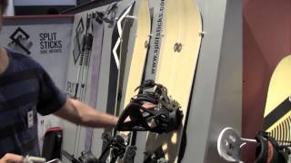 ISPO 2013 Splitsticks Splitboard [upl. by Schacker]