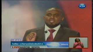 Full second Kenyan presidential debate on Economy Integrity and Land [upl. by Ivy]