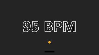 95 BPM Metronome [upl. by Norrehs]