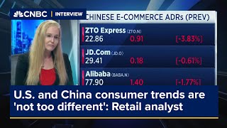 US and China consumer trends are not too different Retail analyst [upl. by Amann623]