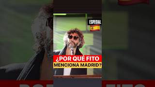 La especial relación entre FITO PÁEZ y MADRID 🇪🇸 [upl. by Mastat488]