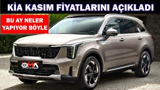 KİA KASIM FİYATLARINI AÇIKLADIBU AY NELER YAPIYOR BÖYLE [upl. by Melodie]