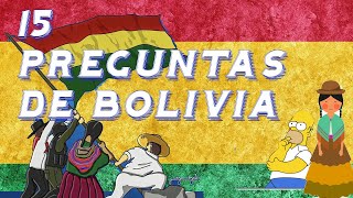 15 preguntas de conocimiento general de Bolivia [upl. by Niai]