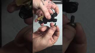 how to put together coil tattoo machine liner [upl. by Norreg]