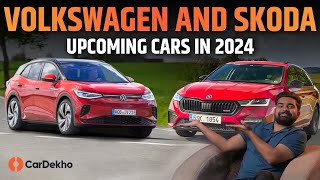 Upcoming Skoda And Volkswagen Cars in 2024 Full List [upl. by Meekar]