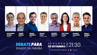 ARAPUAN DEBATE  ELEIÇÕES 2022  Candidatos ao Senado pela Paraíba [upl. by Air]