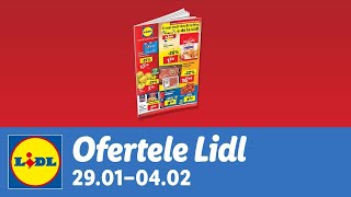 Ofertele saptamanii la Lidl • 29 Ianuarie  4 Februarie 2024 [upl. by Peer505]