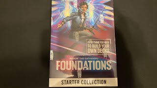 Schlub Unboxes Foundations Starter Collections [upl. by Slein]