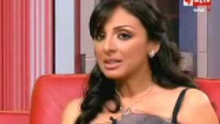 Part 11  Angham on elHayat elYom interview [upl. by Ydnyc264]