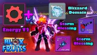 Maxed Area Damage  Cyborg v4 Bounty Hunting│Blox fruits│IMeSPh [upl. by Nimajneb320]