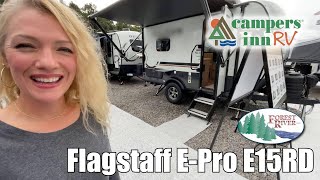 Forest River RVFlagstaff EProE15RD  by Campers Inn RV – The RVer’s Trusted Resource [upl. by Laohcin]