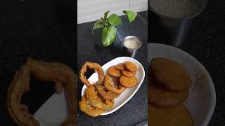 Evening Snacks capsicum Potato Baaji 😋🤤 baaji youtubeshorts foodie [upl. by Tenenbaum]