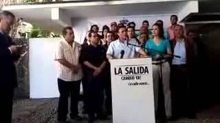 Maria Corina Leopoldo López estudiantes sindicalistas sociedad civil LaSalida [upl. by Thetisa]