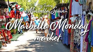 Marbella Monday market [upl. by Bugbee760]