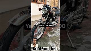 Rx100 Sound Check📢📣💥Yamaha king Gill Brand Trending on Youtube Gill brand [upl. by Ykcor]