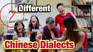 Mandarin Accents  Seven Completely Different Chinese Dialects  Real Chinese Conversation [upl. by Laraine]