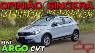 Fiat Argo CVT  automático mais BARATO do Brasil Versão Trekking é a melhor Preço consumo Vale [upl. by Aninahs]