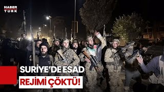 CANLI  Suriye’de Esad rejimi çöktü Muhalifler başkente girdi Beşar Esad Şamı terk etti [upl. by Will]