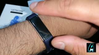 Letscom Fitness Tracker ID115UHR Review [upl. by Templas127]