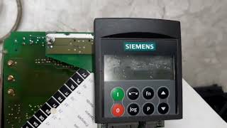 Siemens Micromaster 420 fan problem fix  Micromaster 420 fan not running fix  vfd repairing lab [upl. by Herv]