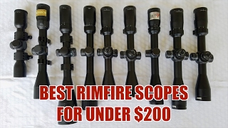 TOP RIMFIRE SCOPES FOR UNDER 200 [upl. by Heimlich761]