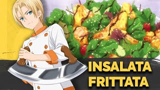 How to make Italian Insalata Frittata by Takumi Aldini  Food Wars Shokugeki no Soma [upl. by Zetes]