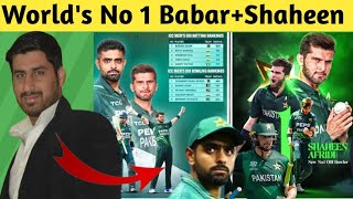 World No 1😍Babar azam😍 Shaheen shah trending youtube cricket viralvideo [upl. by Emilia]