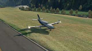 Hot Start TBM 900 Short Field Take off amp landing [upl. by Ettessil]