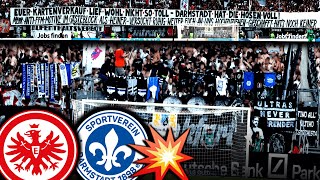 quotDarmstadt hat die Hosen vollquot Gezogenes Material SpruchbandBattle amp Pyroshow [upl. by Helen133]