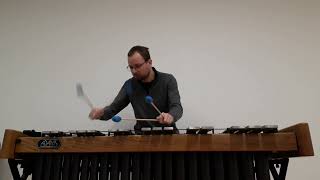 Vibraphone Solo Jazz Improvisation played by Christian Hoffe autumnleaves vibraphone [upl. by Noval]