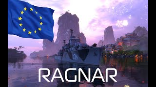 World of Warships Ragnar on map Shards [upl. by Baugh186]