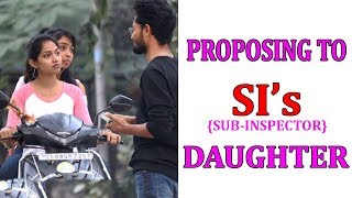 NEXT LEVEL PROPOSING TO SIs DAUGHTER  TELUGU PRANKS DREAMBOY JAYSURYA [upl. by Eben774]