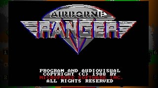 Airborne Ranger PCDOS 1988 Microprose [upl. by Spancake]