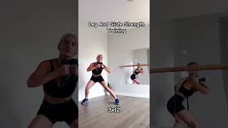 Leg And Glute Strength Training [upl. by Yuhas581]