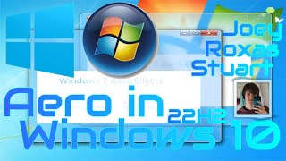 How to make Windows 10 22H2 look like Windows 7 Without Stardock WindowBlinds [upl. by Assecnirp]